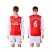 Arsenal #6 Koscielny Red Home Long Sleeves Soccer Club Jersey