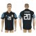 Argentina #20 Paredes Away Soccer Country Jersey