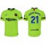Barcelona #21 Andre Gomes Away Soccer Club Jersey