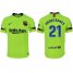 Barcelona #21 Andre Gomes Away Soccer Club Jersey