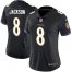 Nike Baltimore Ravens #8 Lamar Jackson Black Alternate Womens Stitched NFL Vapor Untouchable Limited Jersey