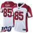 Nike Arizona Cardinals #85 Charles Clay White Mens Stitched NFL 100th Season Vapor Limited Jersey