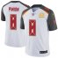 Nike Tampa Bay Buccaneers #8 Bradley Pinion White Youth Super Bowl LV Champions Patch Stitched NFL Vapor Untouchable Limited Jersey
