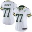 Nike Green Bay Packers #77 Billy Turner White Womens 100th Season Stitched NFL Vapor Untouchable Limited Jersey