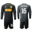 Inter Milan #16 Politano Third Long Sleeves Soccer Club Jersey