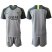 Boca Juniors Blank Grey Goalkeeper Soccer Club Jersey