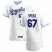 Kansas City Royals #67 Gabe Speier Mens Nike White Home 2020 Authentic Player MLB Jersey