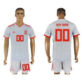 Spain Personalized Away Soccer Country Jersey