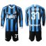 Inter Milan #37 Skriniar Home Long Sleeves Soccer Club Jersey