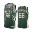 Nike Milwaukee Bucks #66 Axel Toupane Youth 2021 NBA Finals Champions Swingman Earned Edition Jersey Green Youth