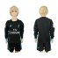 Real Madrid Blank Sec Away Long Sleeves Kid Soccer Club Jersey