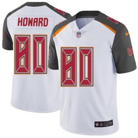 Nike Tampa Bay Buccaneers #80 O. J. Howard White Mens Stitched NFL Vapor Untouchable Limited Jersey