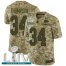 Nike Kansas City Chiefs #34 Darwin Thompson Camo Super Bowl LIV 2020 Youth Stitched NFL Limited 2018 Salute To Service Jersey