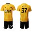 Wolves #37 Adama Home Soccer Club Jersey