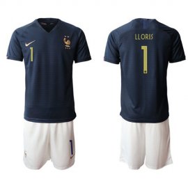 France #1 LLORIS Home Soccer Country Jersey