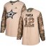Adidas Dallas Stars #12 Radek Faksa Camo Authentic 2017 Veterans Day Stitched NHL Jersey