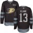 Adidas Anaheim Ducks #13 Teemu Selanne Black 1917-2017 100th Anniversary Stitched NHL Jersey