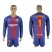 Barcelona #1 Ter Stegen Home Long Sleeves Soccer Club Jersey