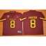 Arizona State Sun Devils #8 D. J. Foster New Red Stitched NCAA Basketball Jersey