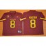 Arizona State Sun Devils #8 D. J. Foster New Red Stitched NCAA Basketball Jersey