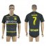 Dortmund #7 Kagawa Away Soccer Club Jersey
