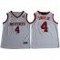 NC State Wolfpack #4 Dennis Smith Jr. White Basketball Stitched NCAA Jersey
