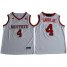 NC State Wolfpack #4 Dennis Smith Jr. White Basketball Stitched NCAA Jersey