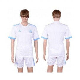 Marseille Blank Home Soccer Club Jersey