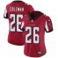 Nike Atlanta Falcons #26 Tevin Coleman Red Team Color Womens Stitched NFL Vapor Untouchable Limited Jersey