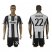 Juventus #22 Asamoah Home Soccer Club Jersey