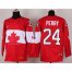 Olympic 2014 CA. #24 Corey Perry Red Stitched NHL Jersey