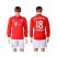 Bayern Munchen #18 Bernat Home Long Sleeves Soccer Club Jersey