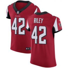 Nike Atlanta Falcons #42 Duke Riley Red Team Color Mens Stitched NFL Vapor Untouchable Elite Jersey