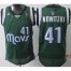 Dallas Mavericks 41 Dirk Nowitzki Green Swingman Jersey Cheap