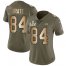 Nike Tampa Bay Buccaneers #84 Cameron Brate Olive/Gold Womens Super Bowl LV Bound Stitched NFL Limited 2017 Salute To Service Jersey