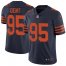 Nike Chicago Bears #95 Richard Dent Navy Blue Alternate Mens Stitched NFL Vapor Untouchable Limited Jersey