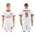 AC Milan #9 Andre Silva White Soccer Club Jersey