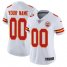 Nike Kansas City Chiefs Customized White Stitched Vapor Untouchable Limited Womens NFL Jersey