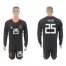 Spain #25 Reina Black Long Sleeves Goalkeeper Soccer Country Jersey