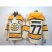 Boston Bruins #77 Ray Bourque Cream Sawyer Hooded Sweatshirt Stitched NHL Jersey