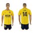 Atletico Madrid #14 Gabi Away Soccer Club Jersey
