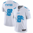 Detroit Lions #9 Matthew Stafford White Mens Nike Team Logo Dual Overlap Limited NFL Jersey