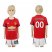 Manchester United Personalized Home Kid Soccer Club Jersey
