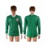 Mexico Blank Home Long Sleeves Soccer Country Jersey