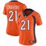 Nike Denver Broncos #21 Sua Cravens Orange Team Color Womens Stitched NFL Vapor Untouchable Limited Jersey