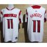 Louisville Cardinals 11 Luke Hancock White College NCAA Jerseys