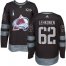 Adidas Colorado Avalanche #62 Artturi Lehkonen Black 2022 Stanley Cup Final Patch 100th Anniversary Stitched NHL Jersey Mens