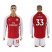 Arsenal #33 Cech Red Home Long Sleeves Soccer Club Jersey