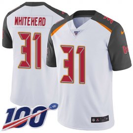 Nike Tampa Bay Buccaneers #31 Jordan Whitehead White Mens Stitched NFL 100th Season Vapor Untouchable Limited Jersey