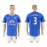 Everton #3 Baines Home Soccer Club Jersey